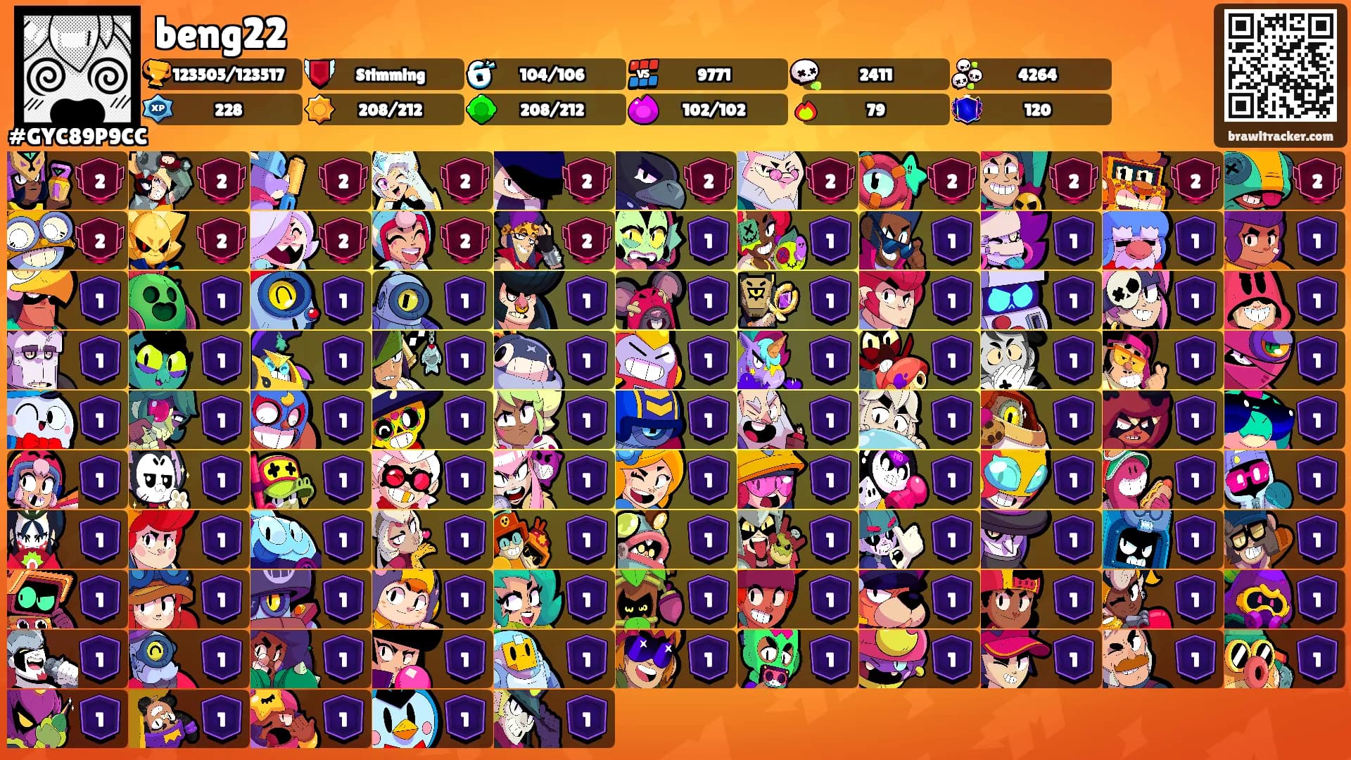 beng22's Ranks