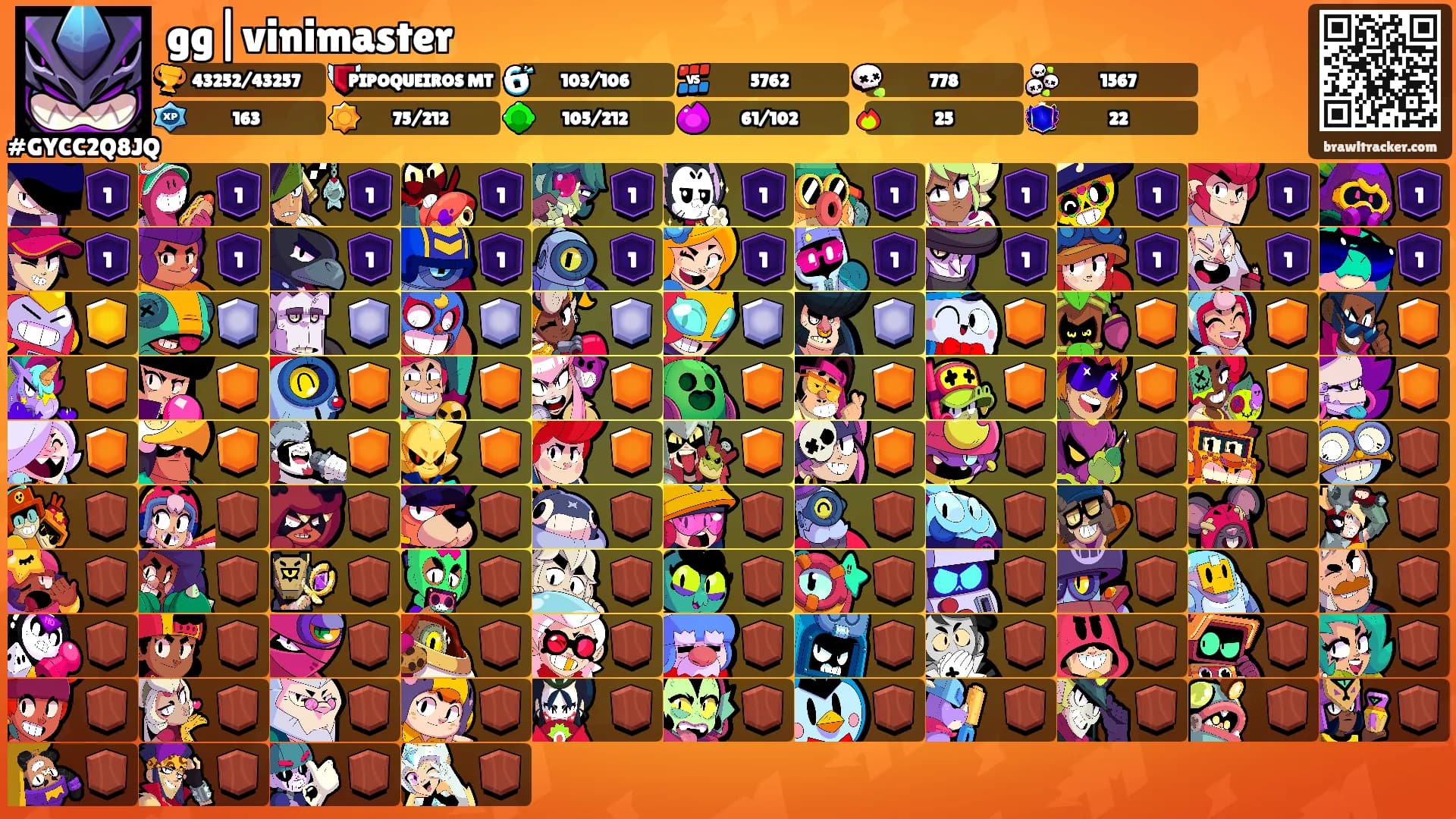 gg|vinimaster's Ranks