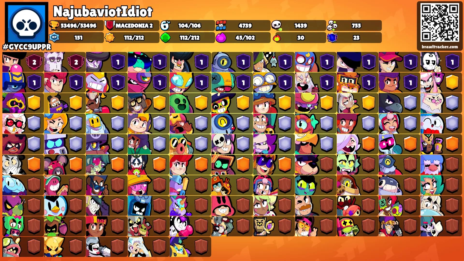 NajubaviotIdiot's Ranks