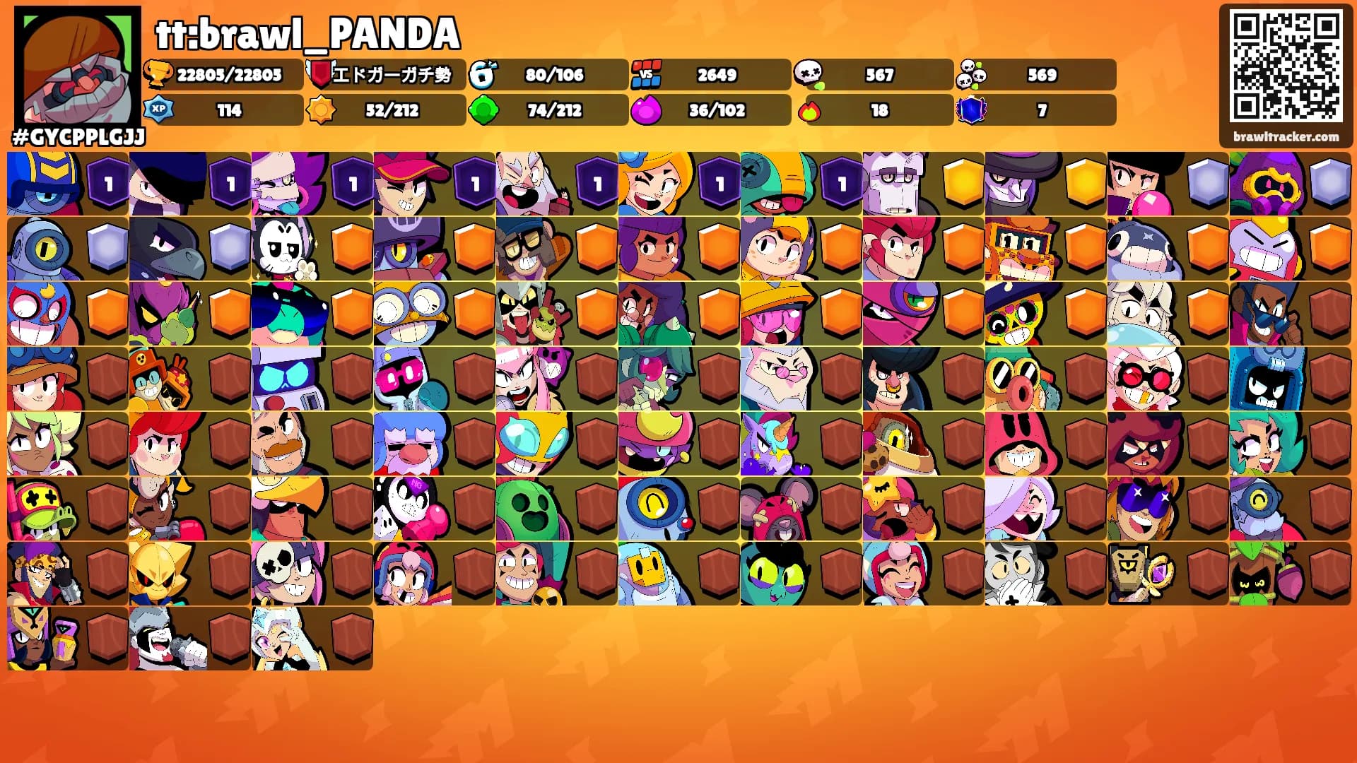tt:brawl_PANDA's Ranks