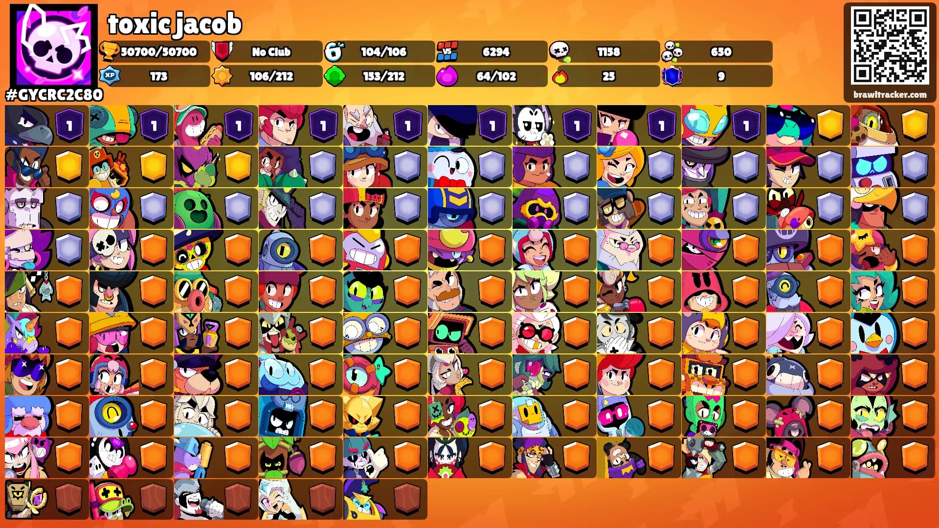 toxic jacob's Ranks