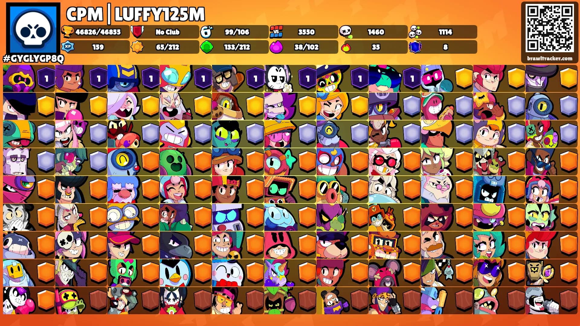CPM|LUFFY125M's Ranks