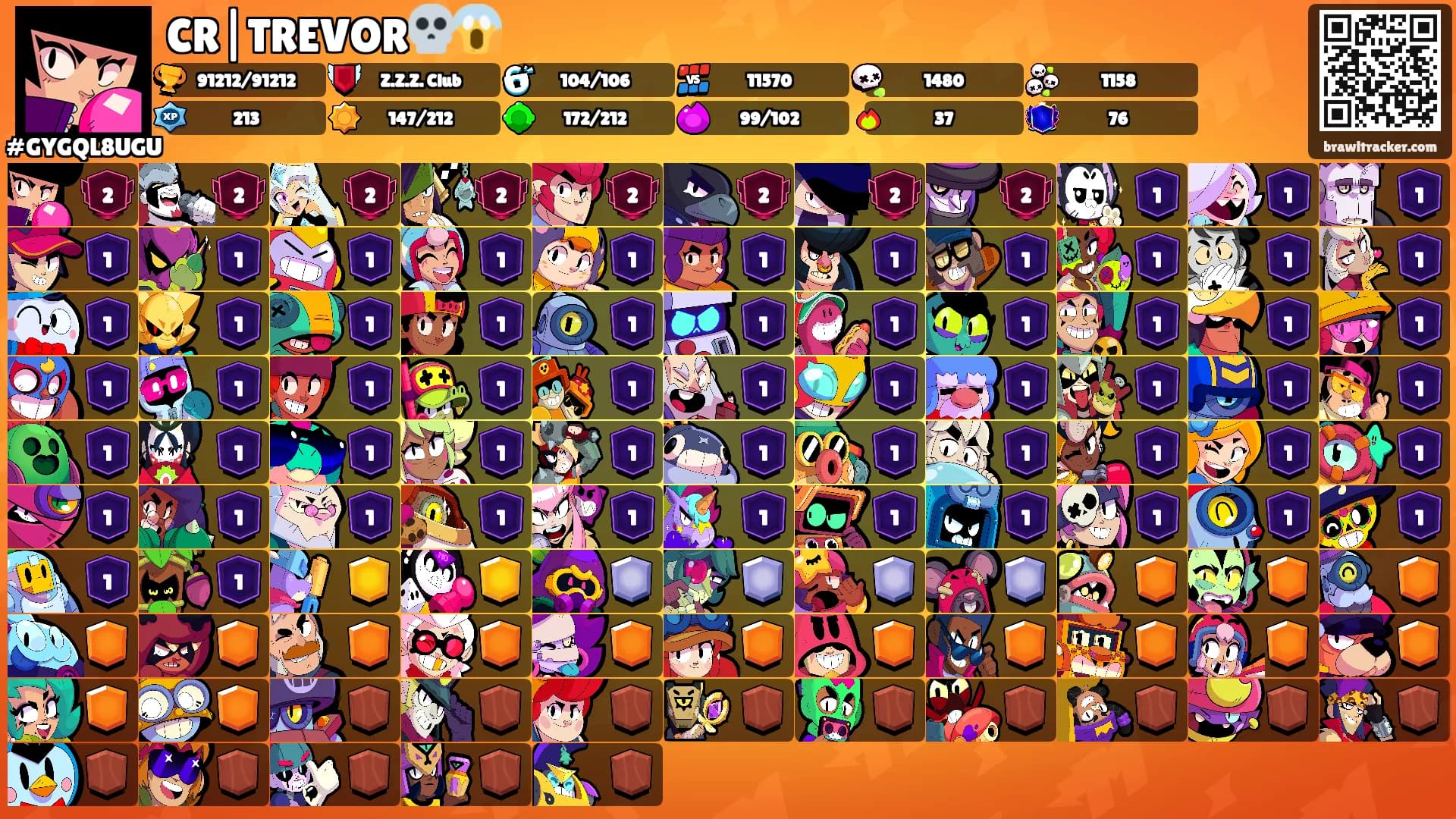CR|TREVOR💀😱's Ranks