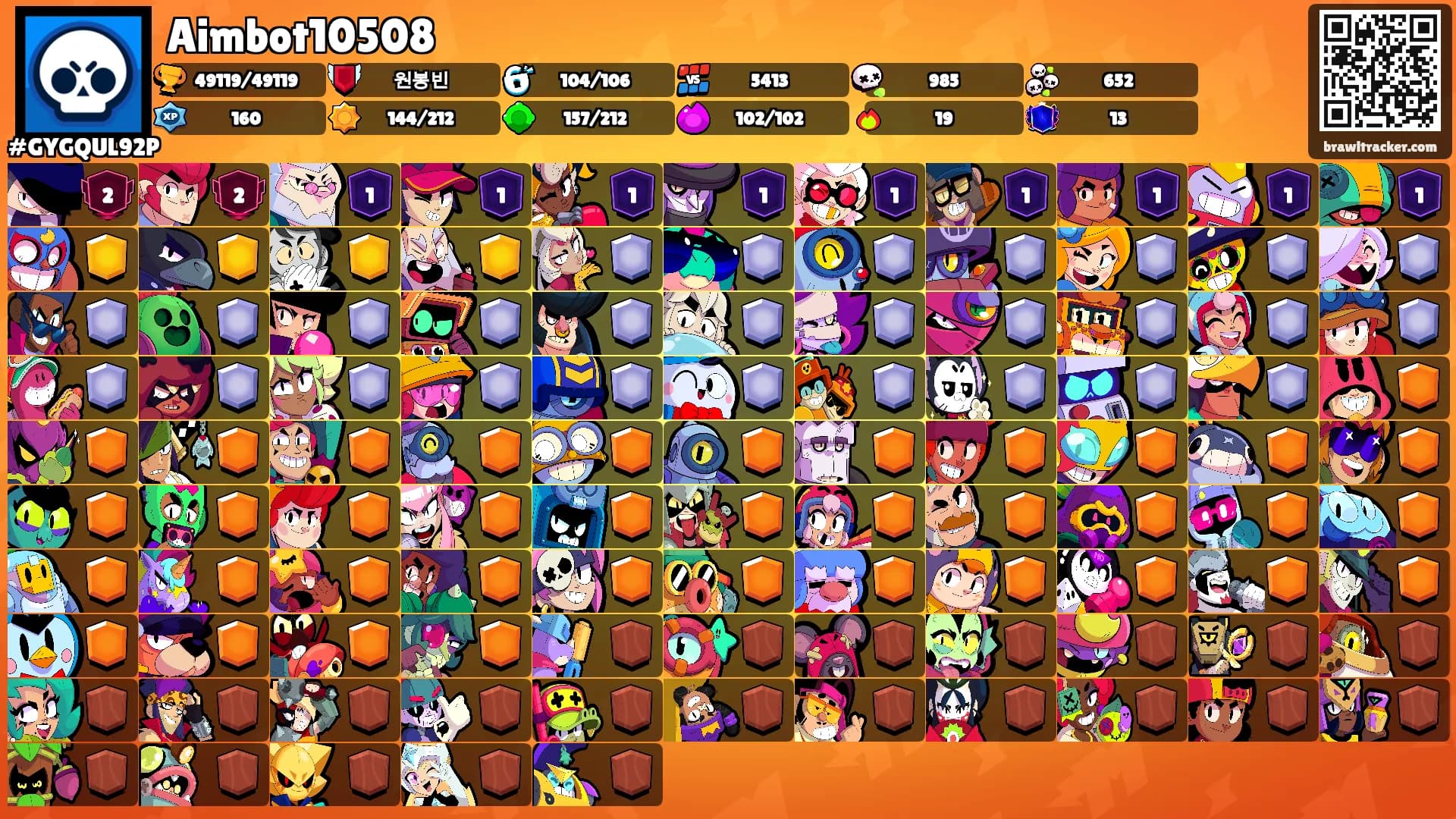 Aimbot10508's Ranks