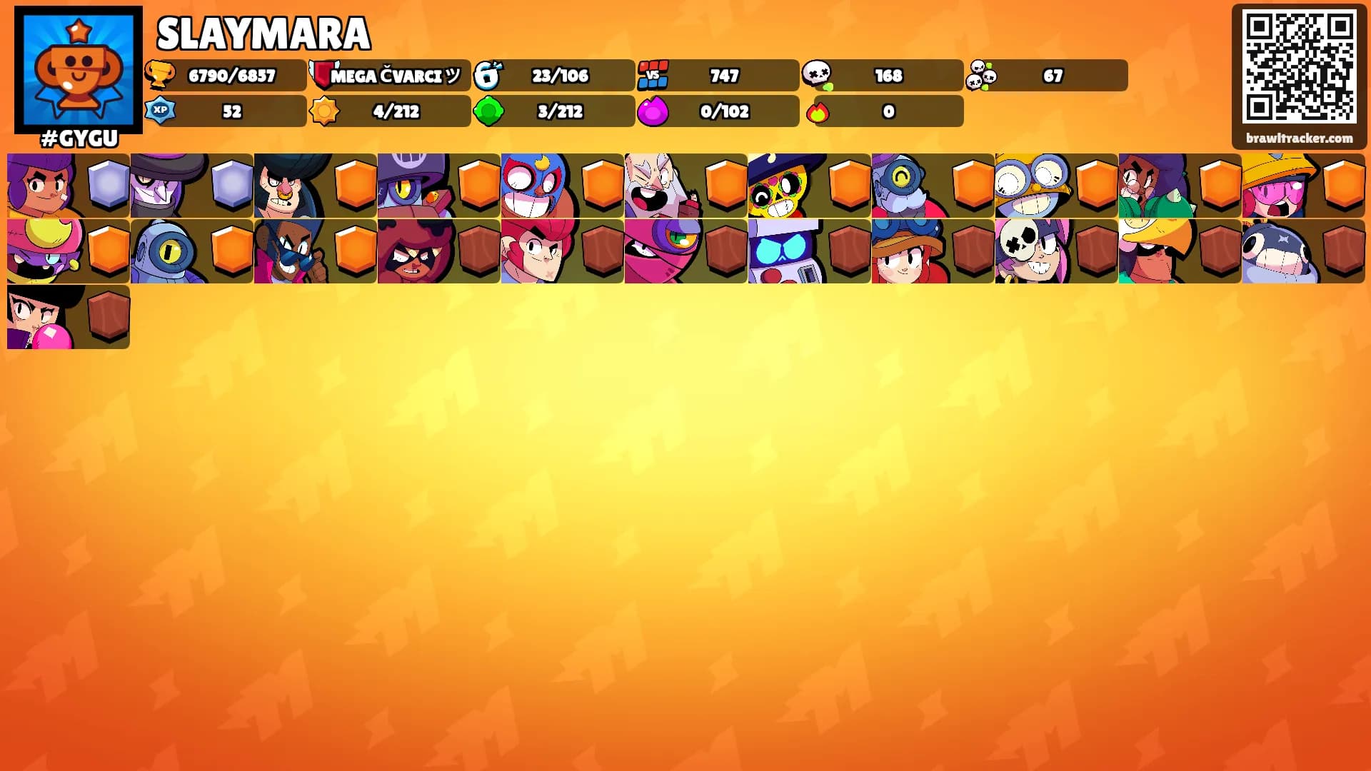 SLAYMARA's Ranks