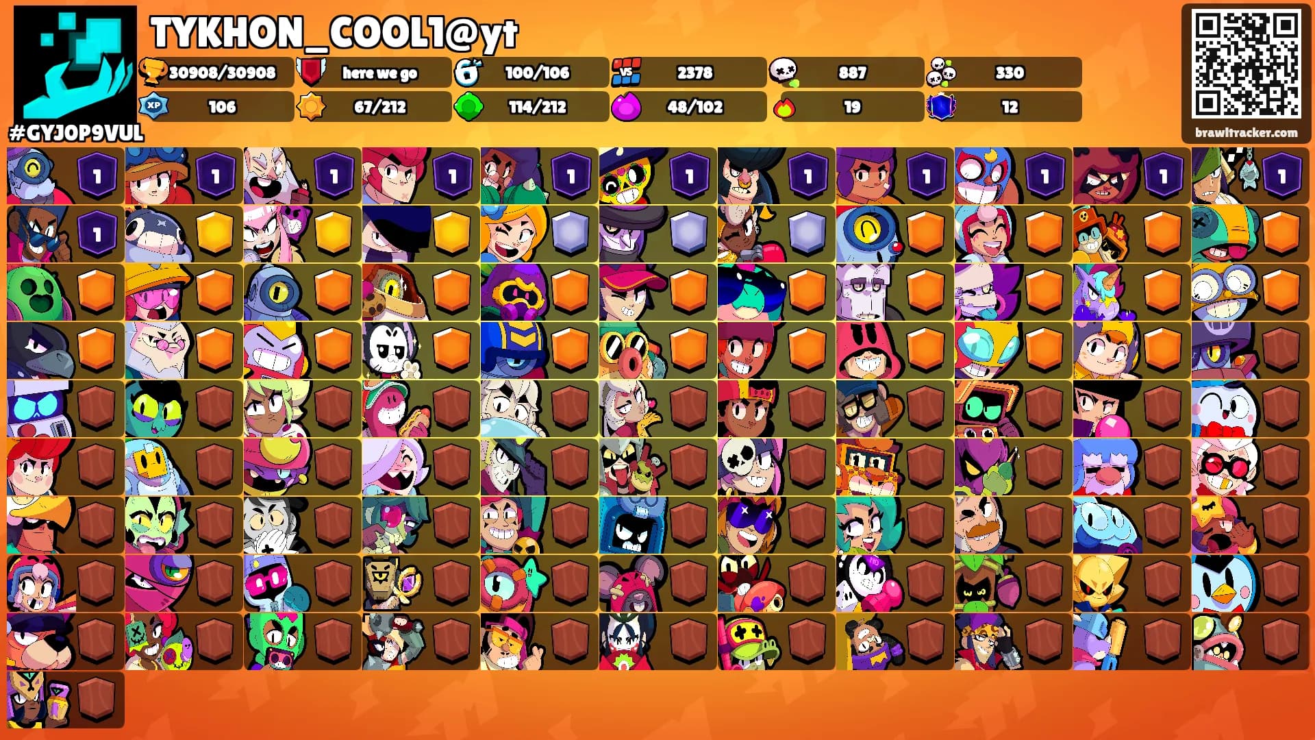 TYKHON_COOL1@yt's Ranks