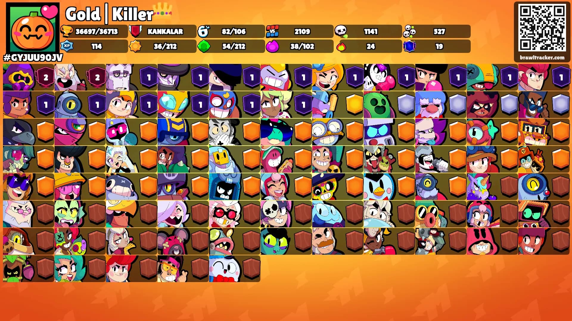Gold|Killer👑's Ranks