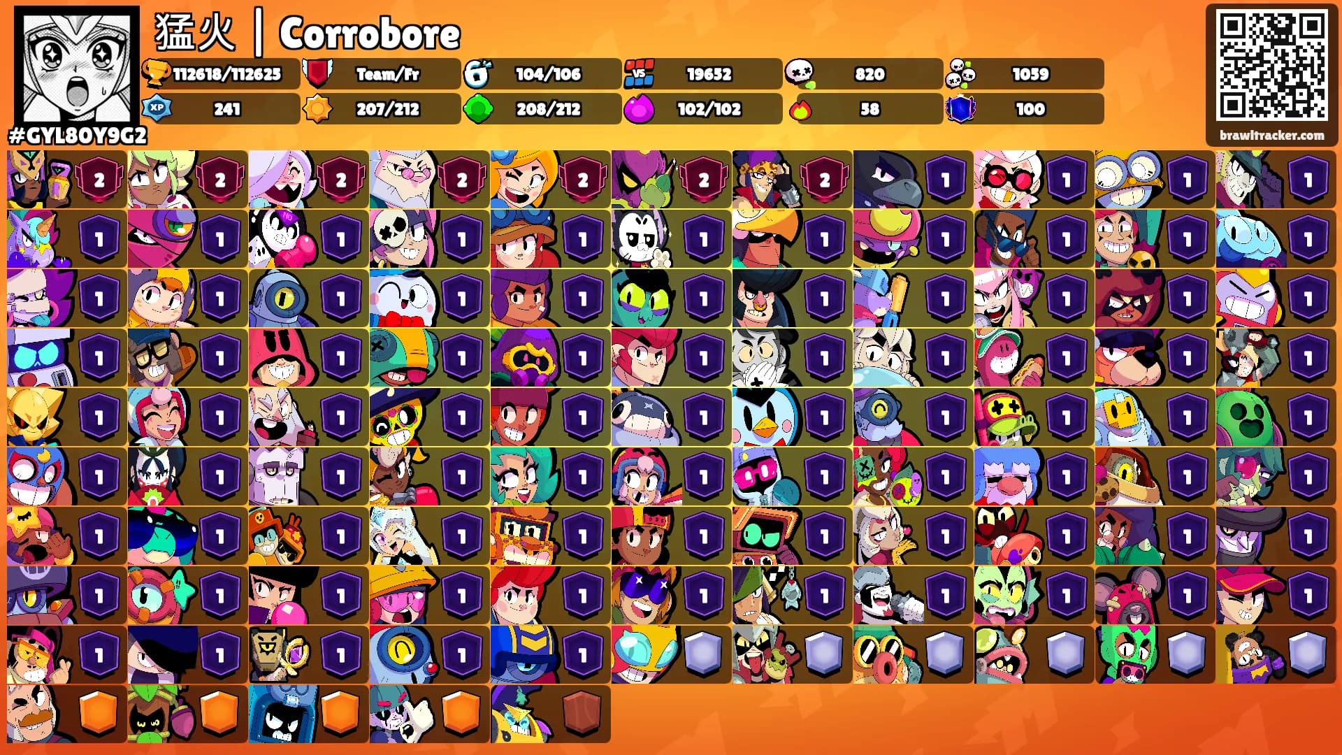 猛火 | Corrobore's Ranks