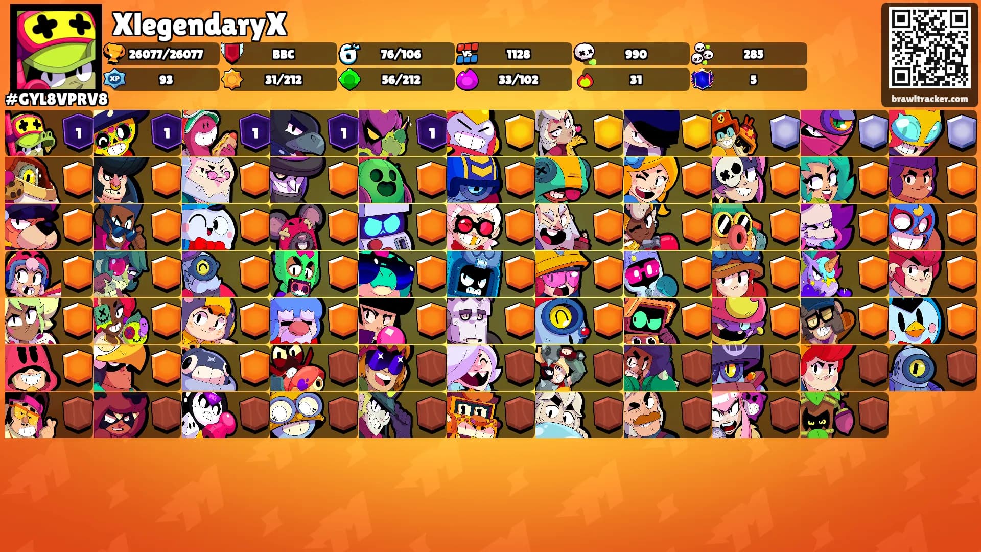 XlegendaryX's Ranks