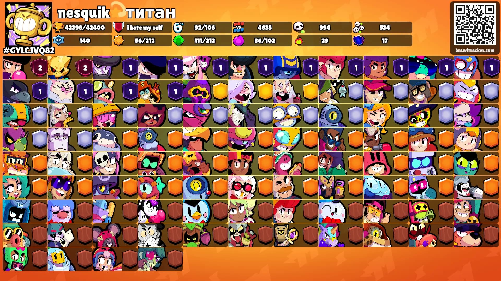 nesquik💫титан's Ranks
