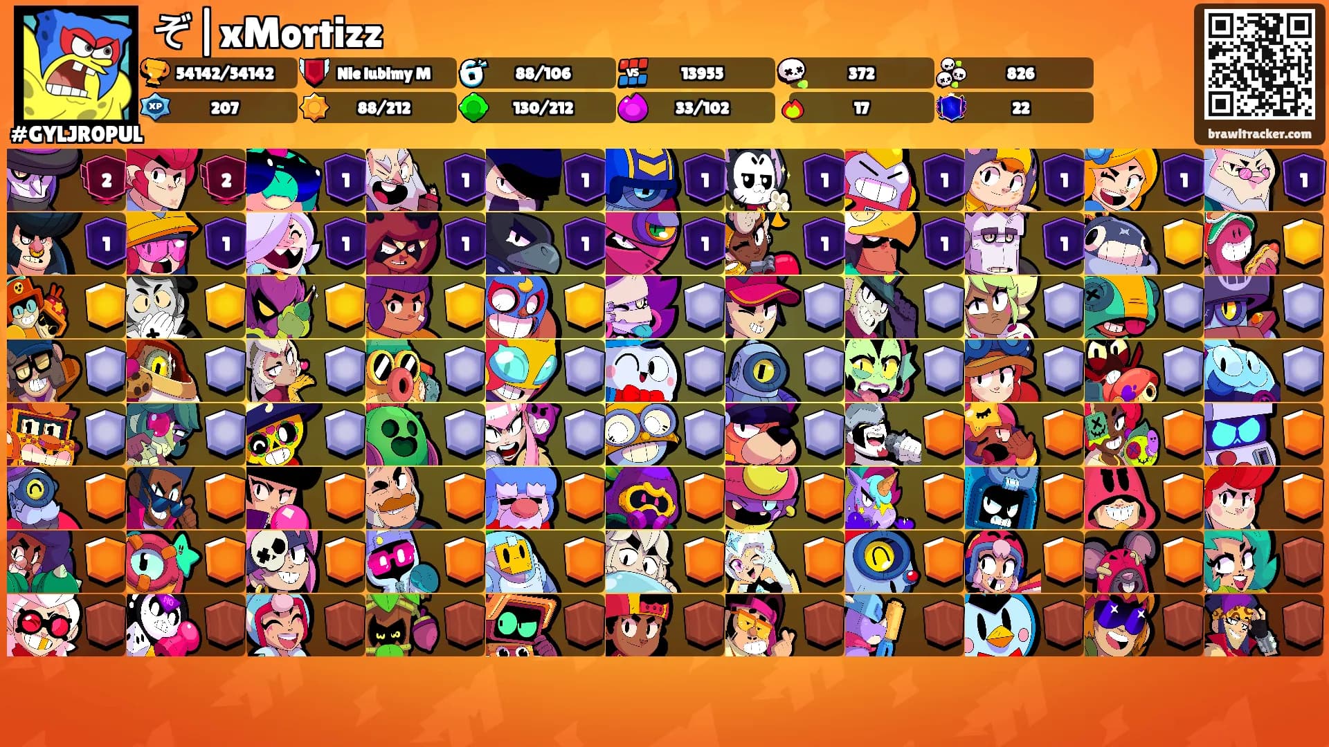 ぞ|xMortizz's Ranks