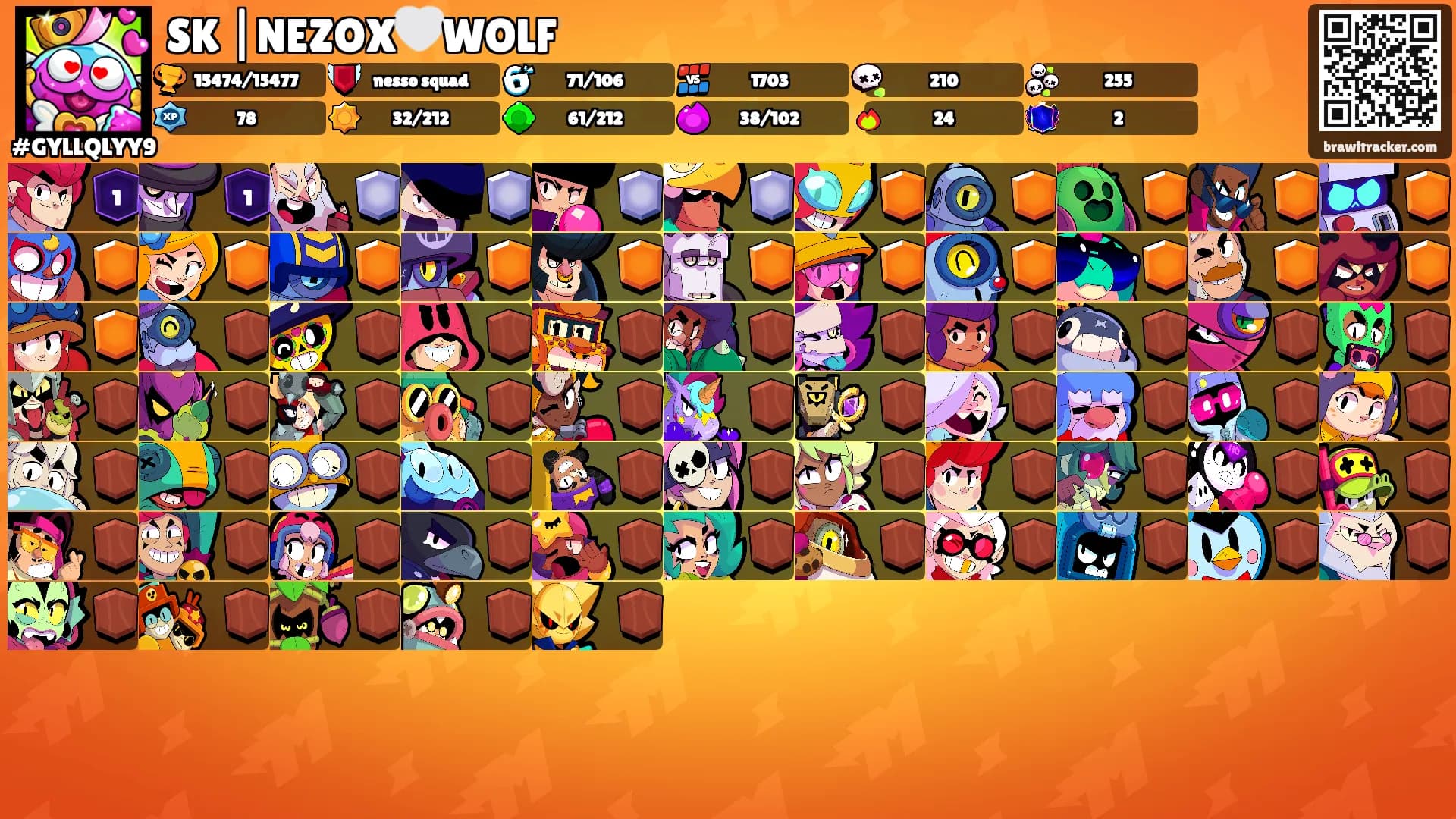 SK |NEZOX🤍WOLF's Ranks