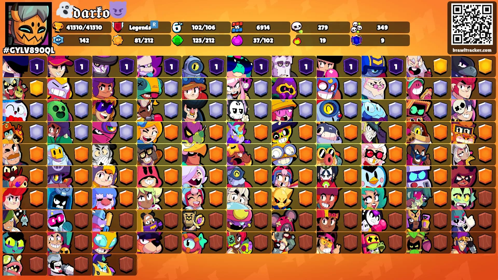 👻𝖉𝖆𝖗𝖐𝖔😈's Ranks