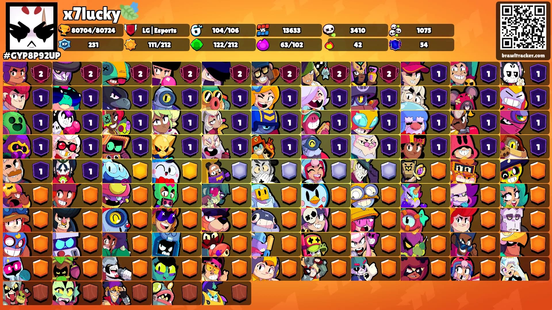 x7lucky🍃's Ranks