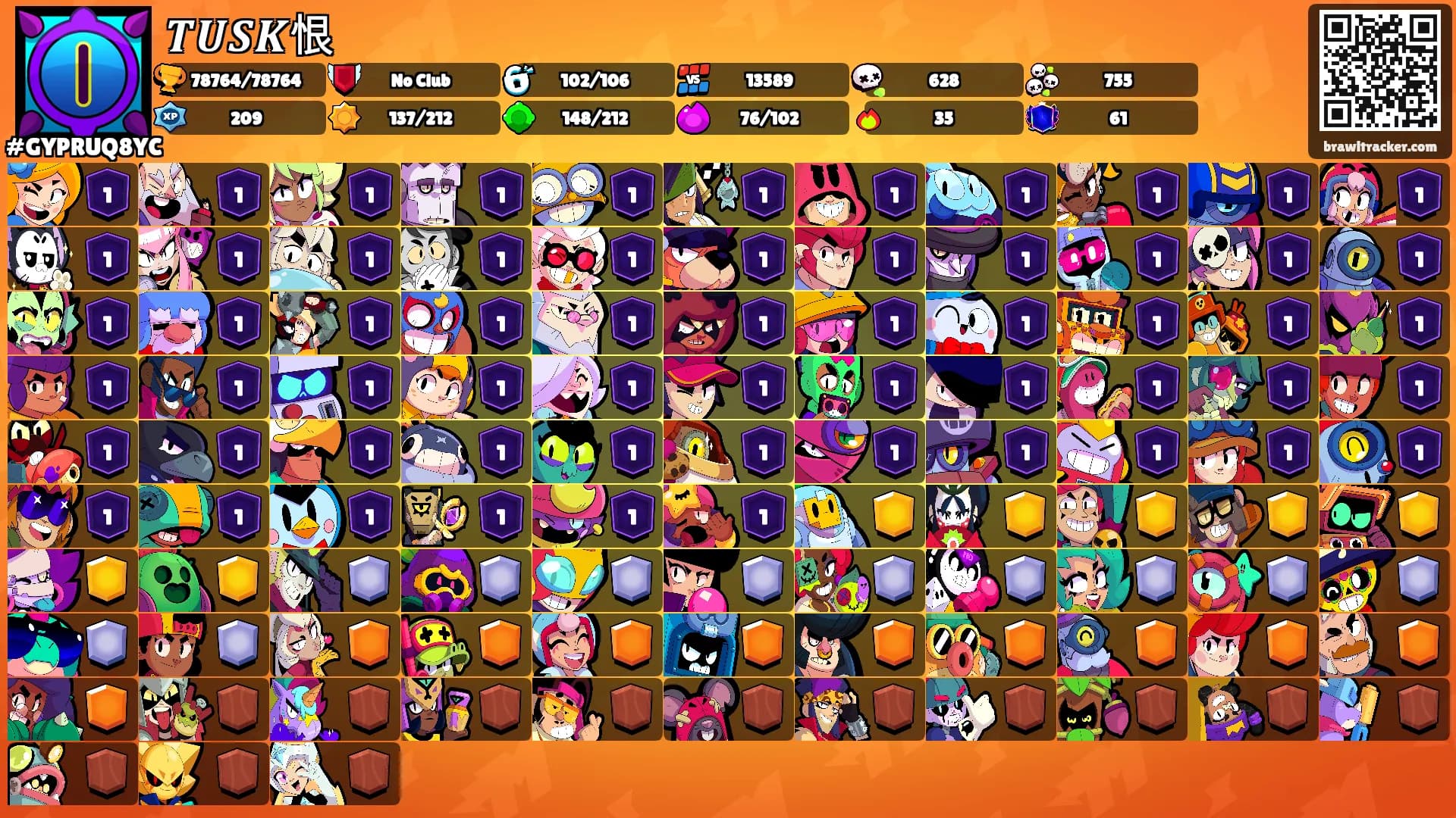 𝑻𝑼𝑺𝑲恨's Ranks
