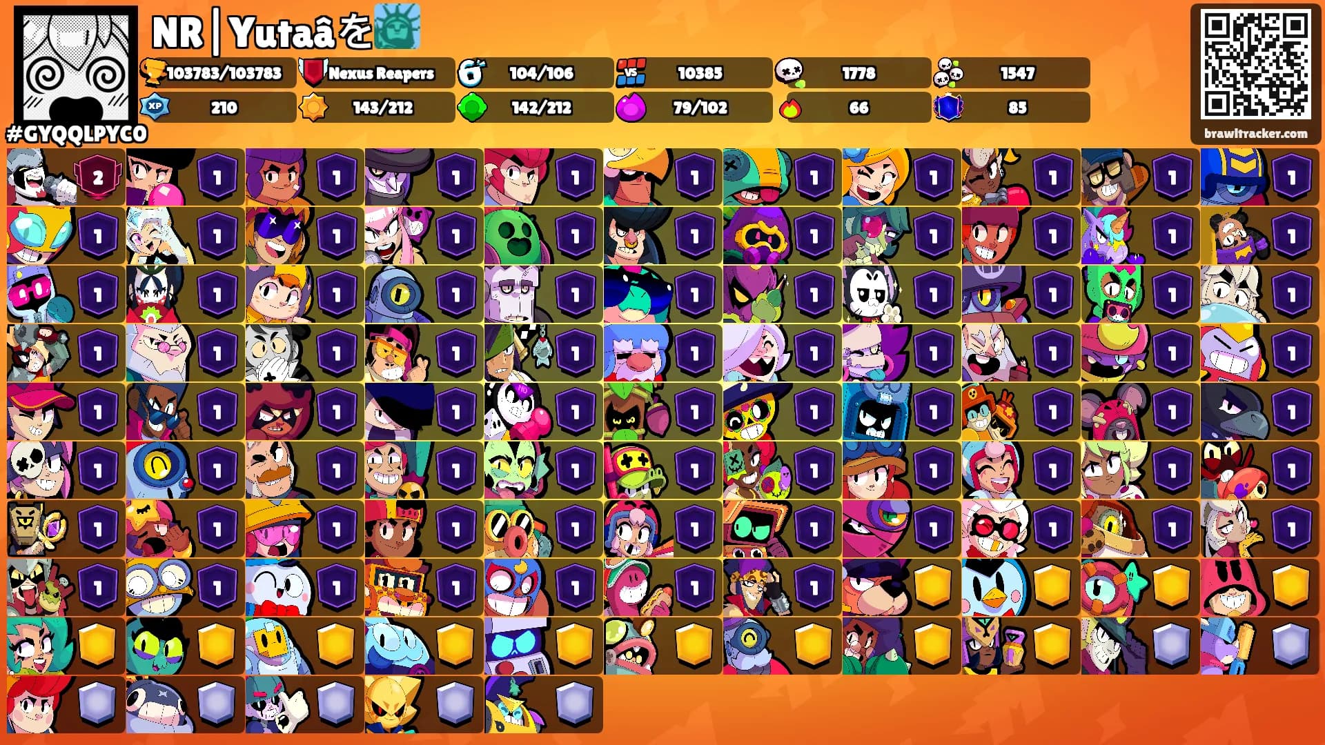 NR|Yutaâを🗽's Ranks