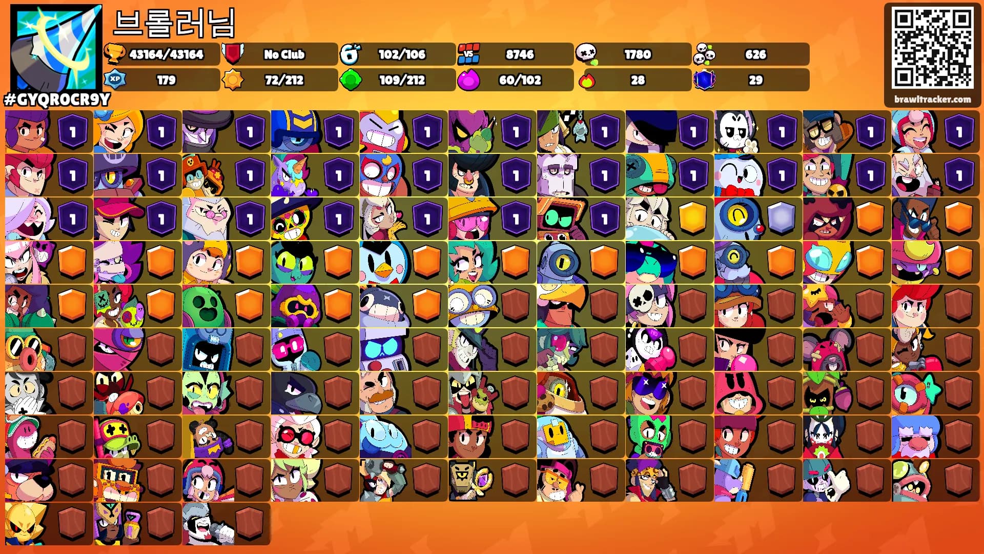 브롤러님's Ranks