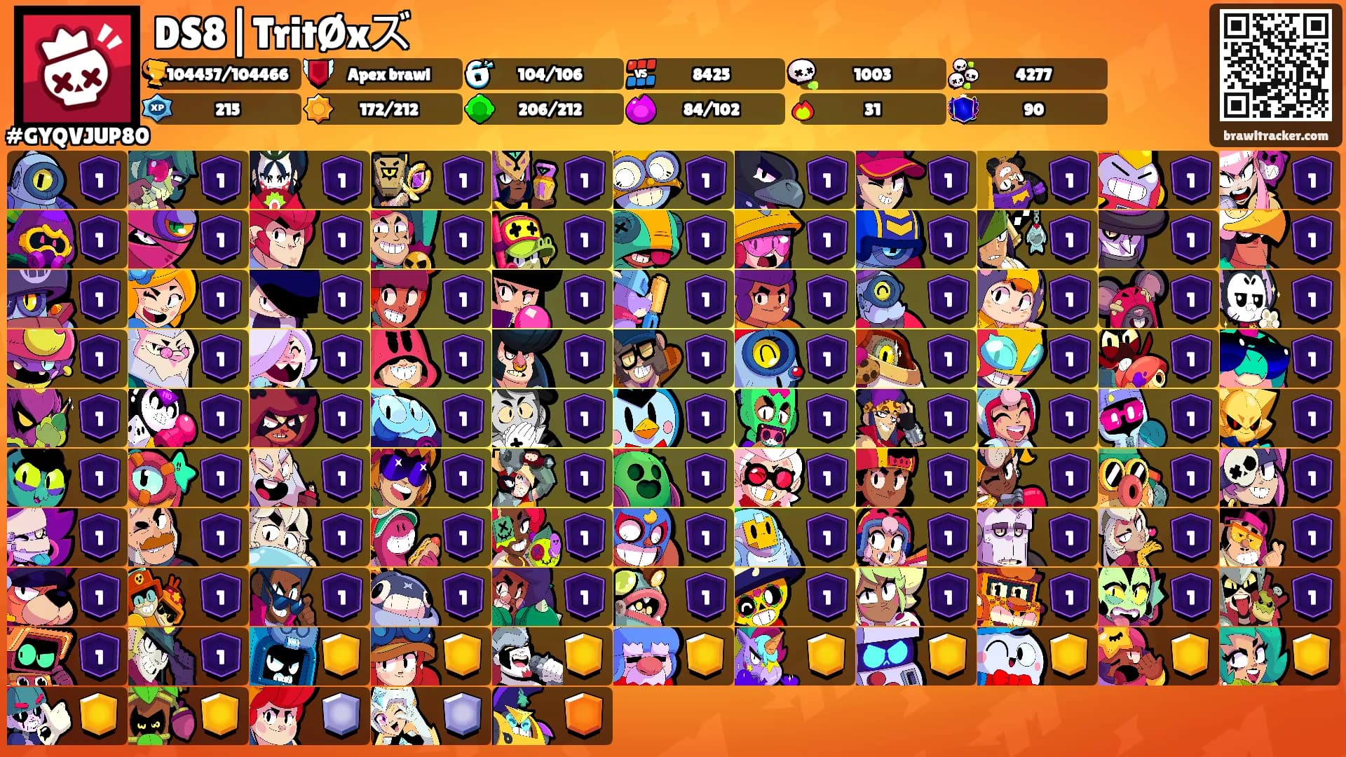 DS8|TritØxズ's Ranks