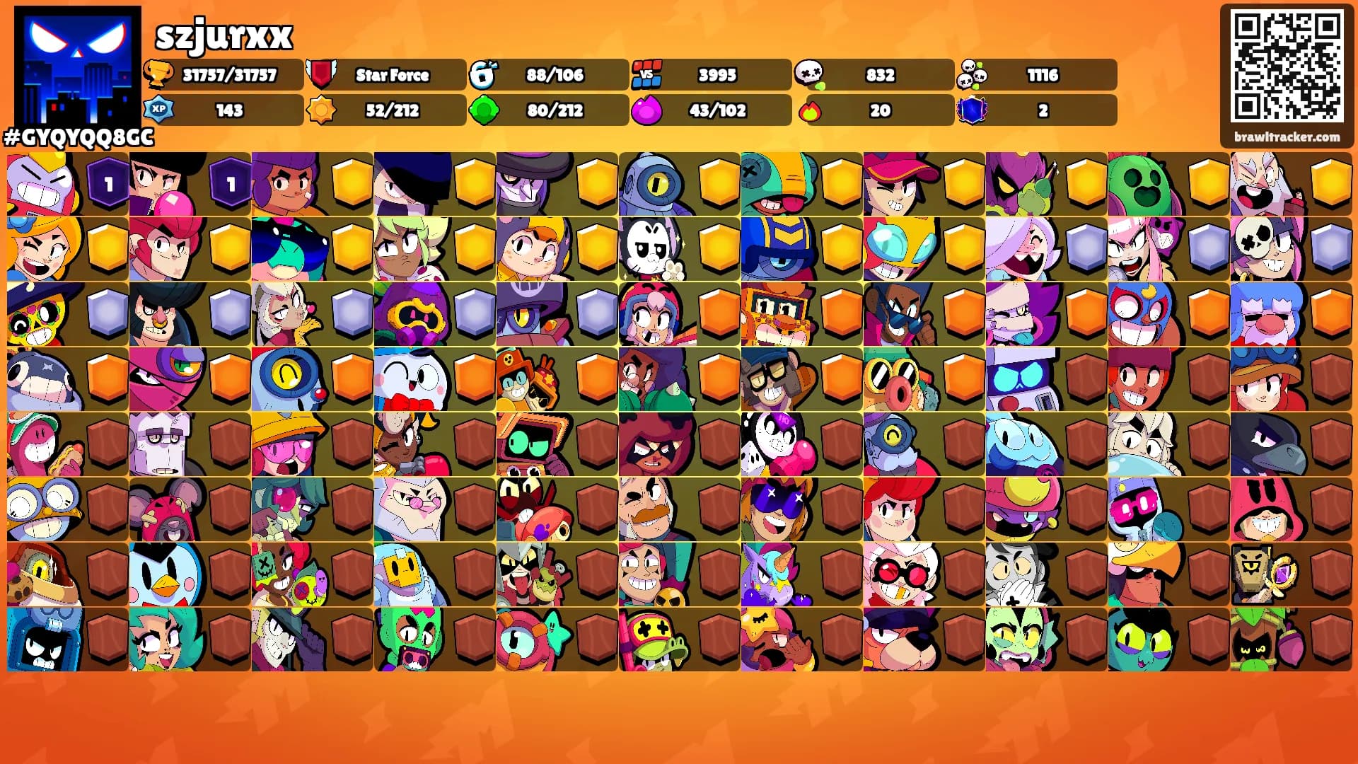 szjurxx's Ranks
