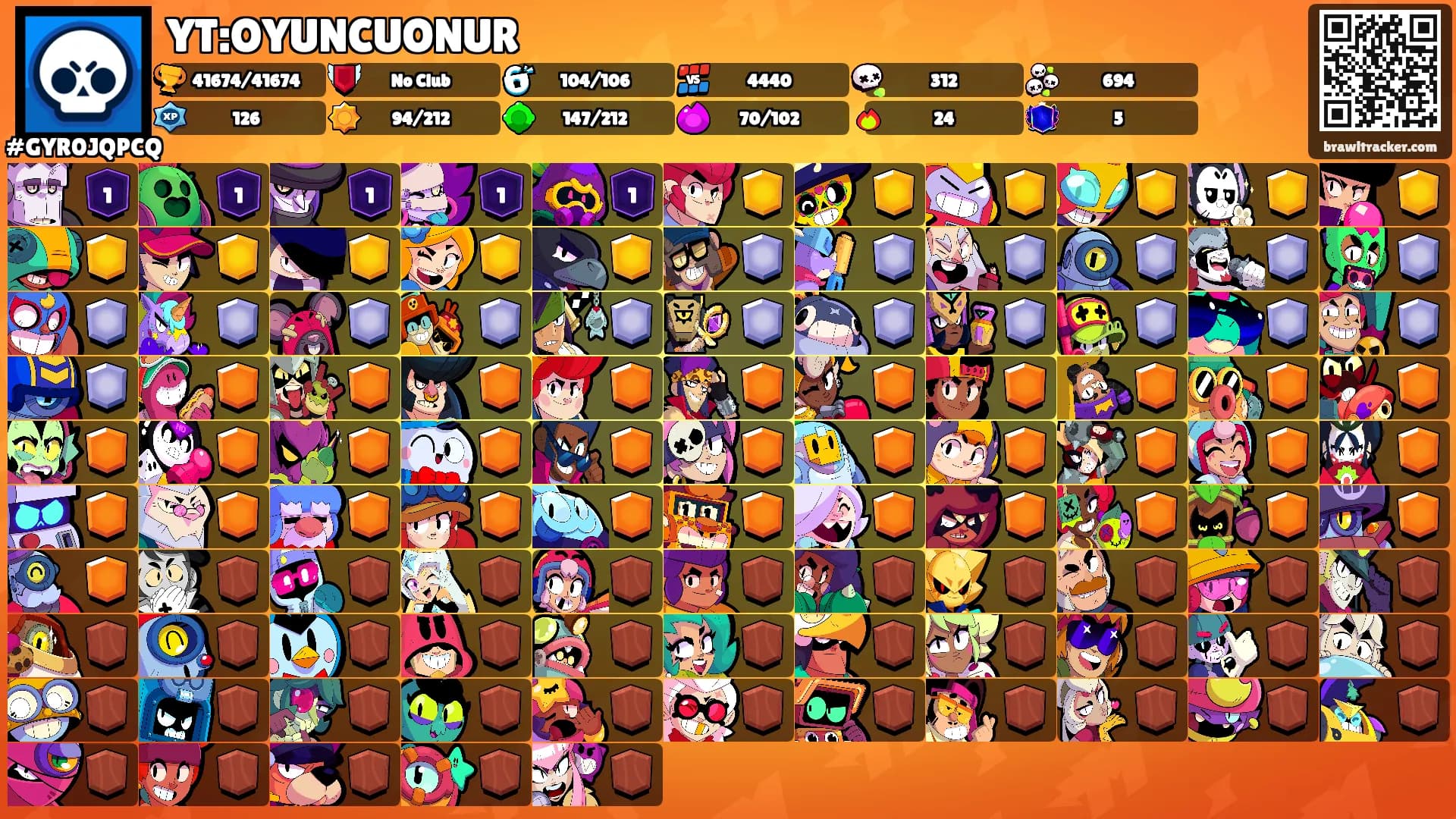 YT:OYUNCUONUR's Ranks