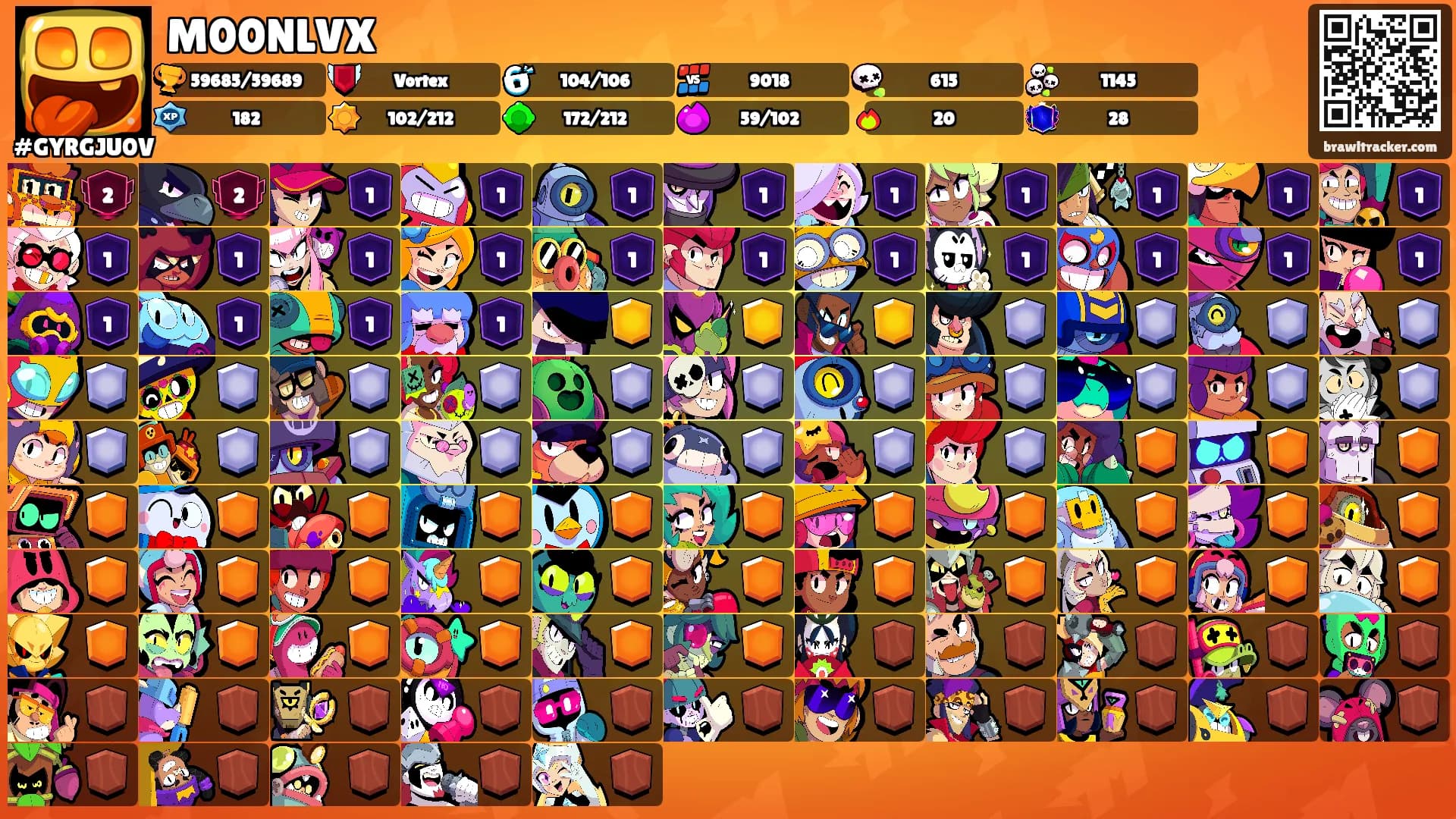 M00NLVX's Ranks
