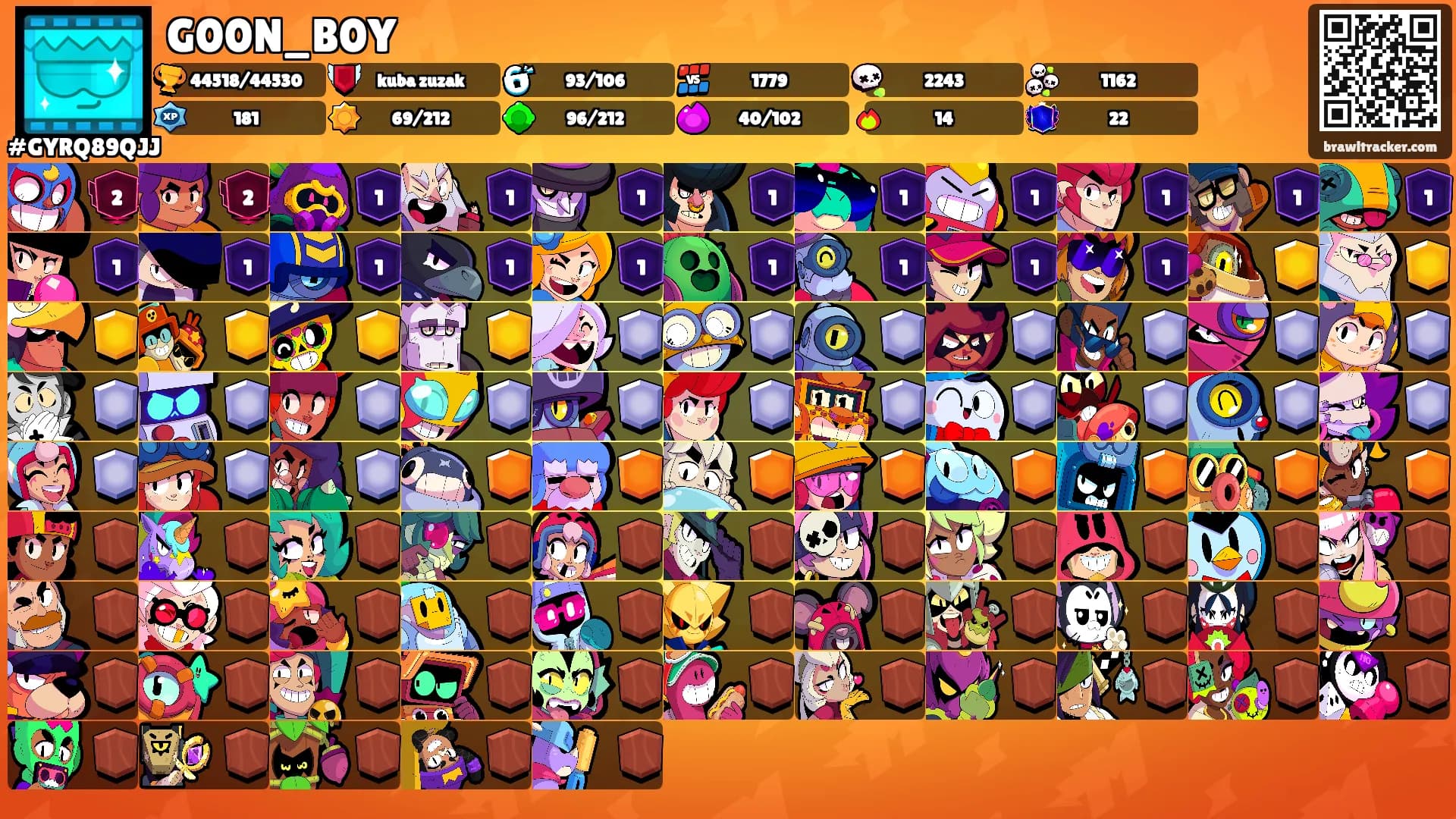 G00N_B0Y's Ranks