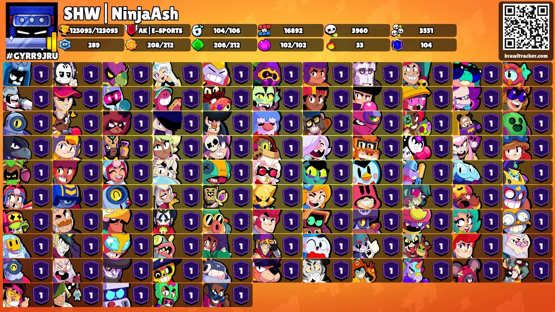 SHW|NinjaAsh's Ranks