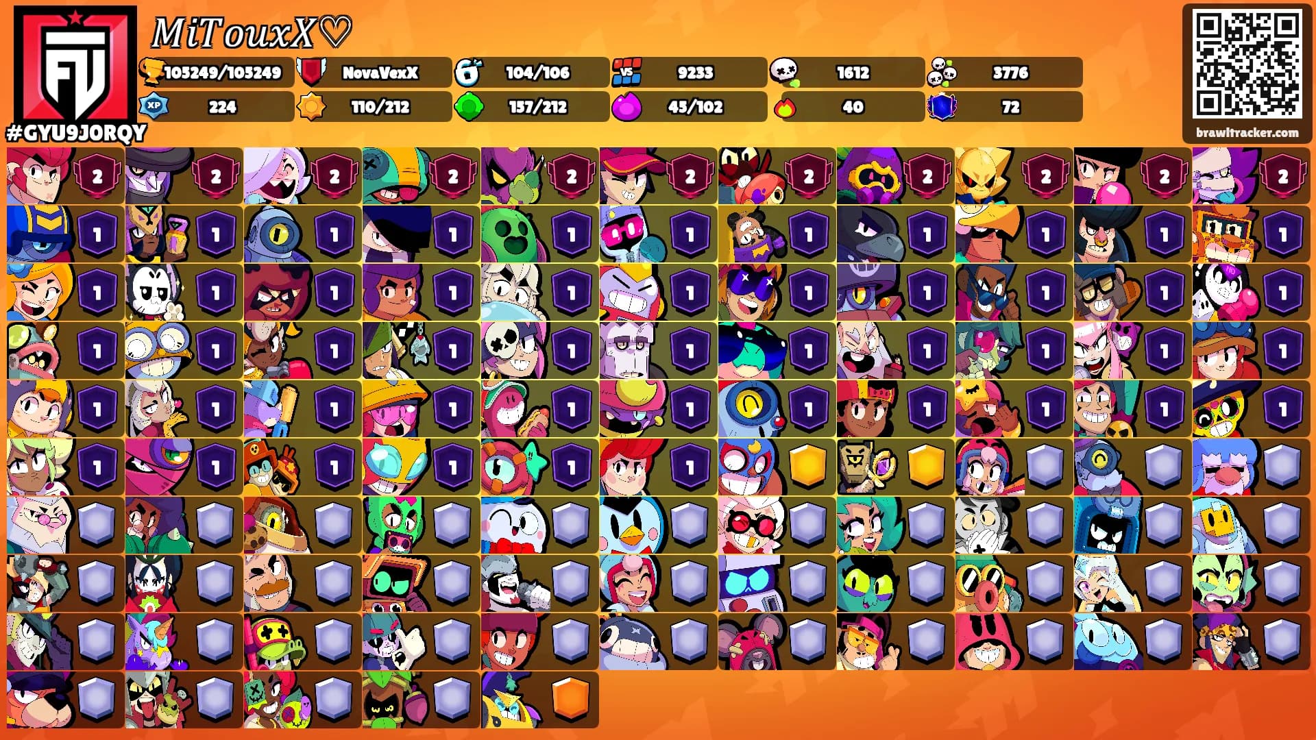 𝑀𝑖𝑇𝑜𝑢𝑥𝑋♡'s Ranks