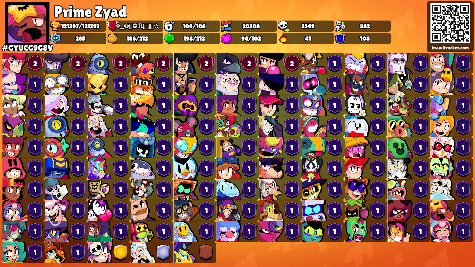 Prime Zyad's Ranks