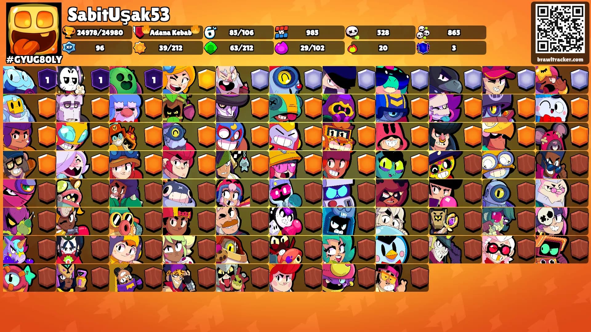 SabitUşak53's Ranks