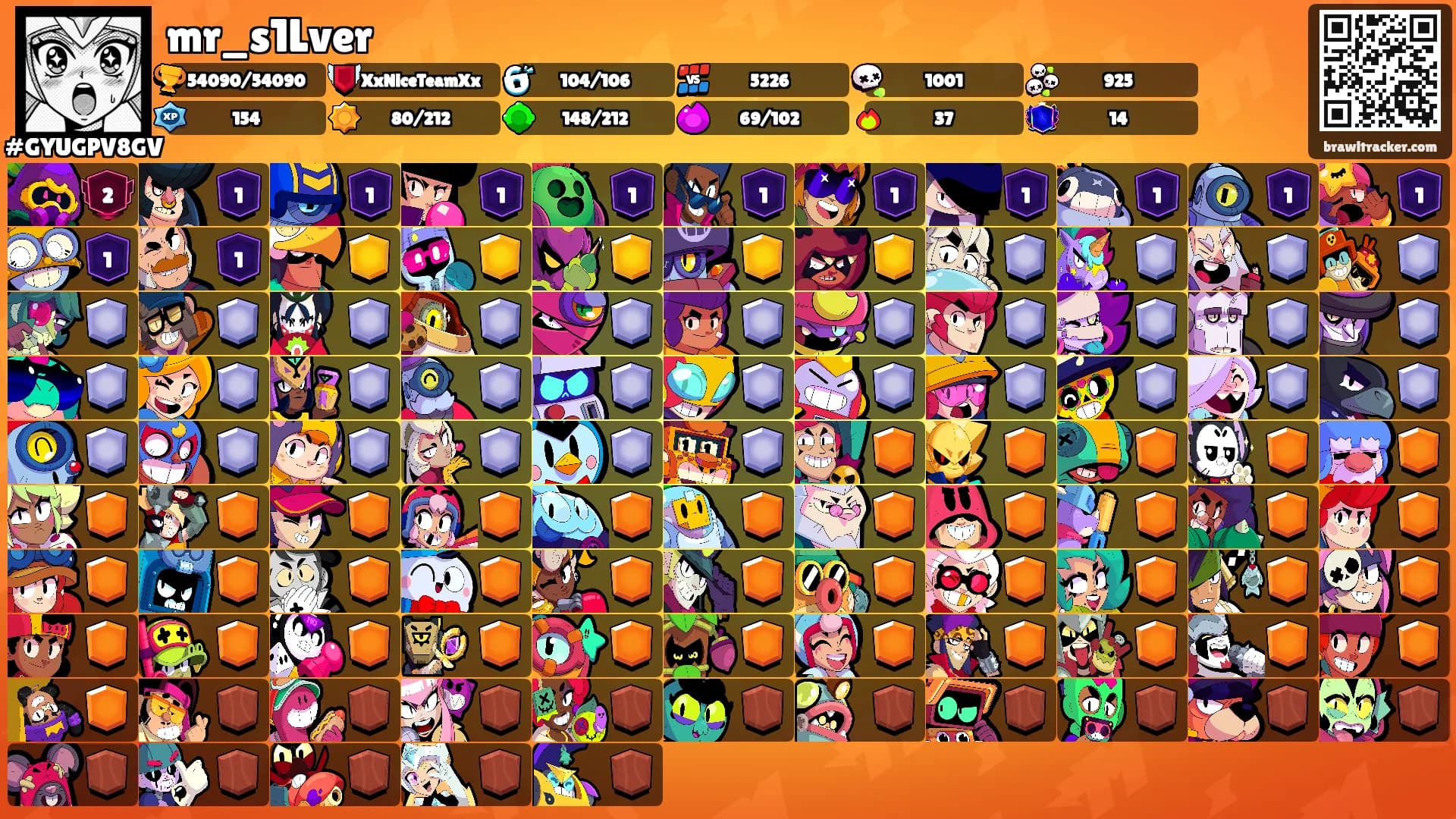 mr_s1Lver's Ranks