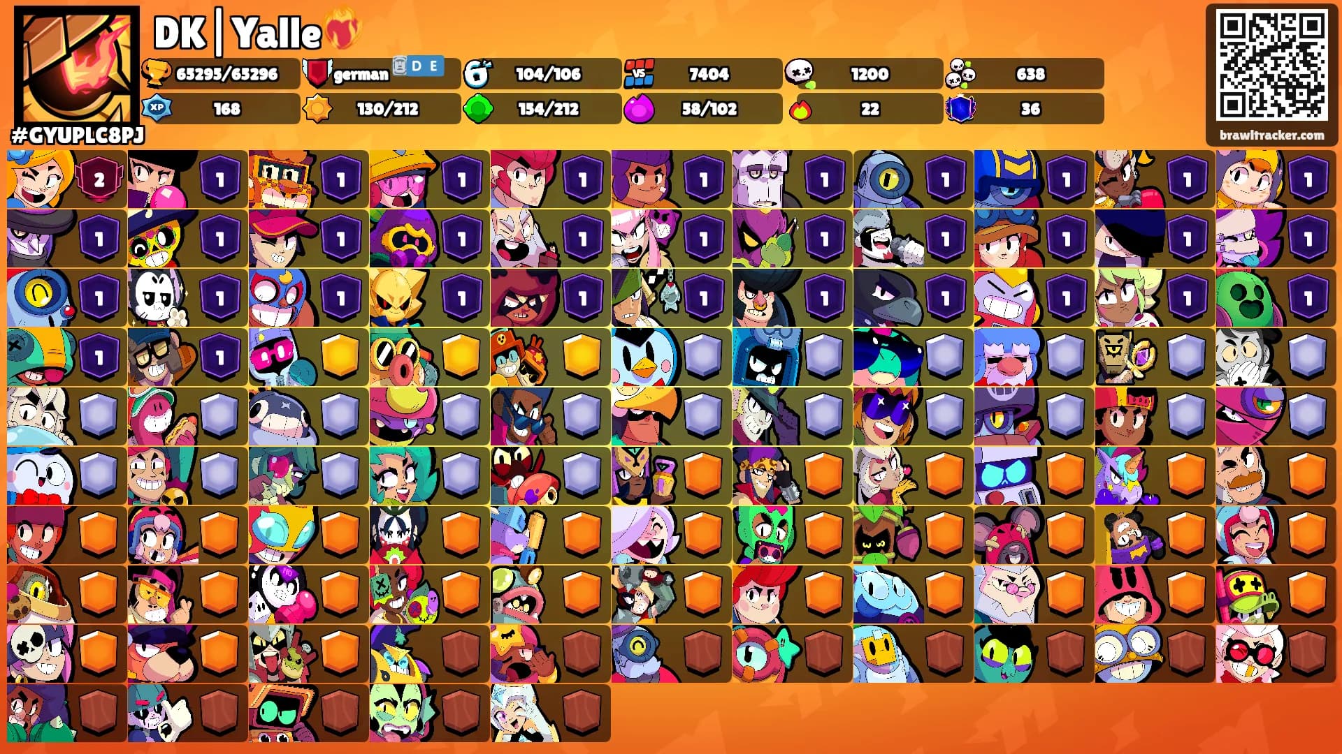 DK|Yalle❤️‍🔥's Ranks