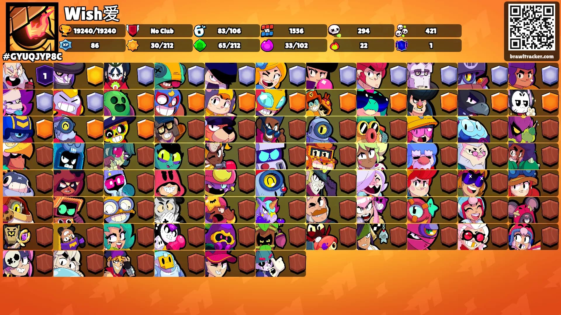 Wish爱's Ranks