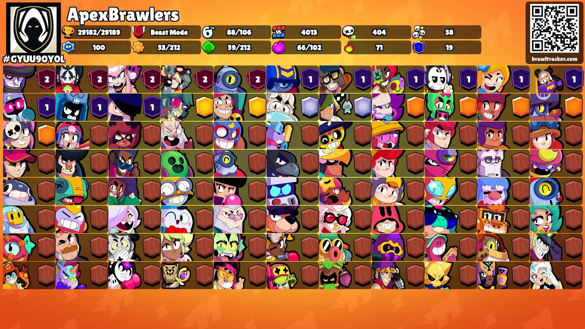 ApexBrawlers's Ranks