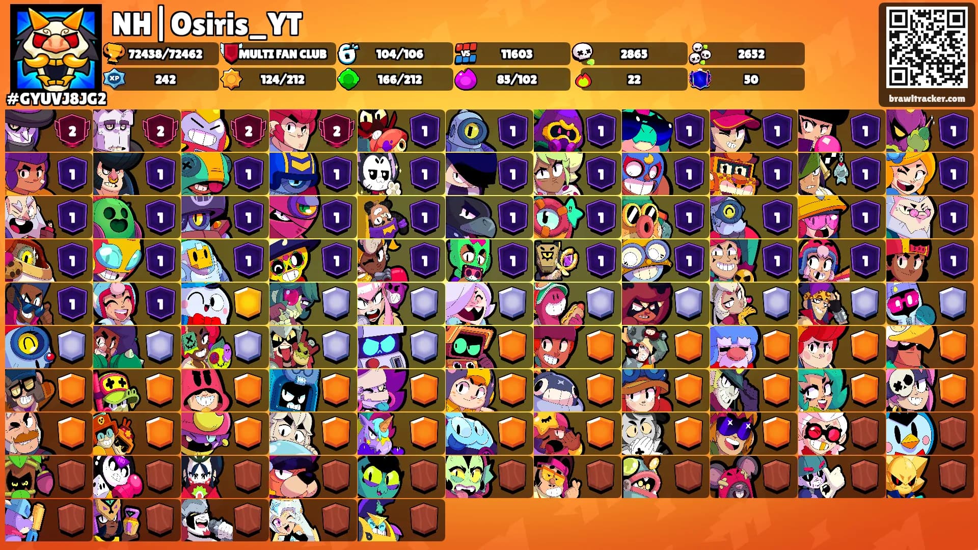 NH|Osiris_YT's Ranks