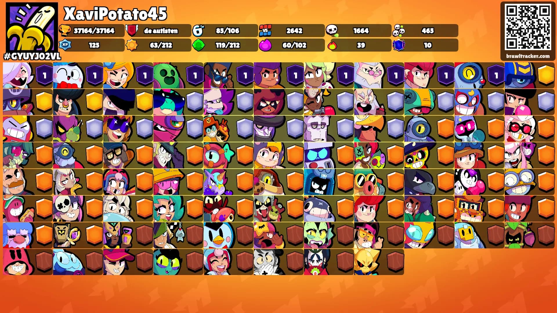 XaviPotato45's Ranks