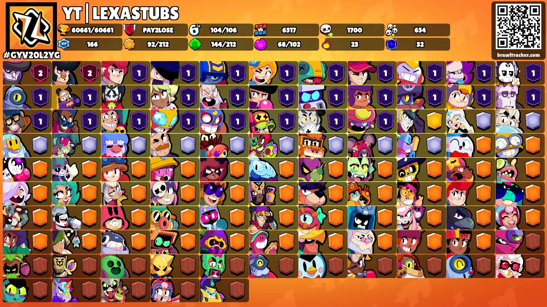 YT|LEXASTUBS's Ranks