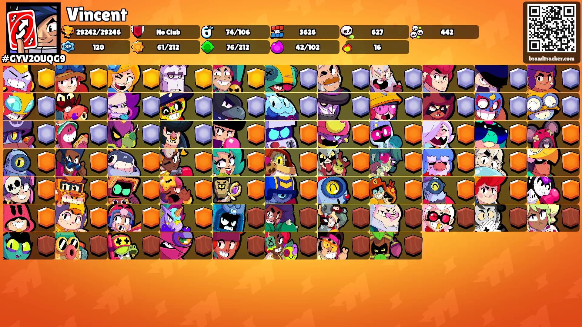 Vincent's Ranks