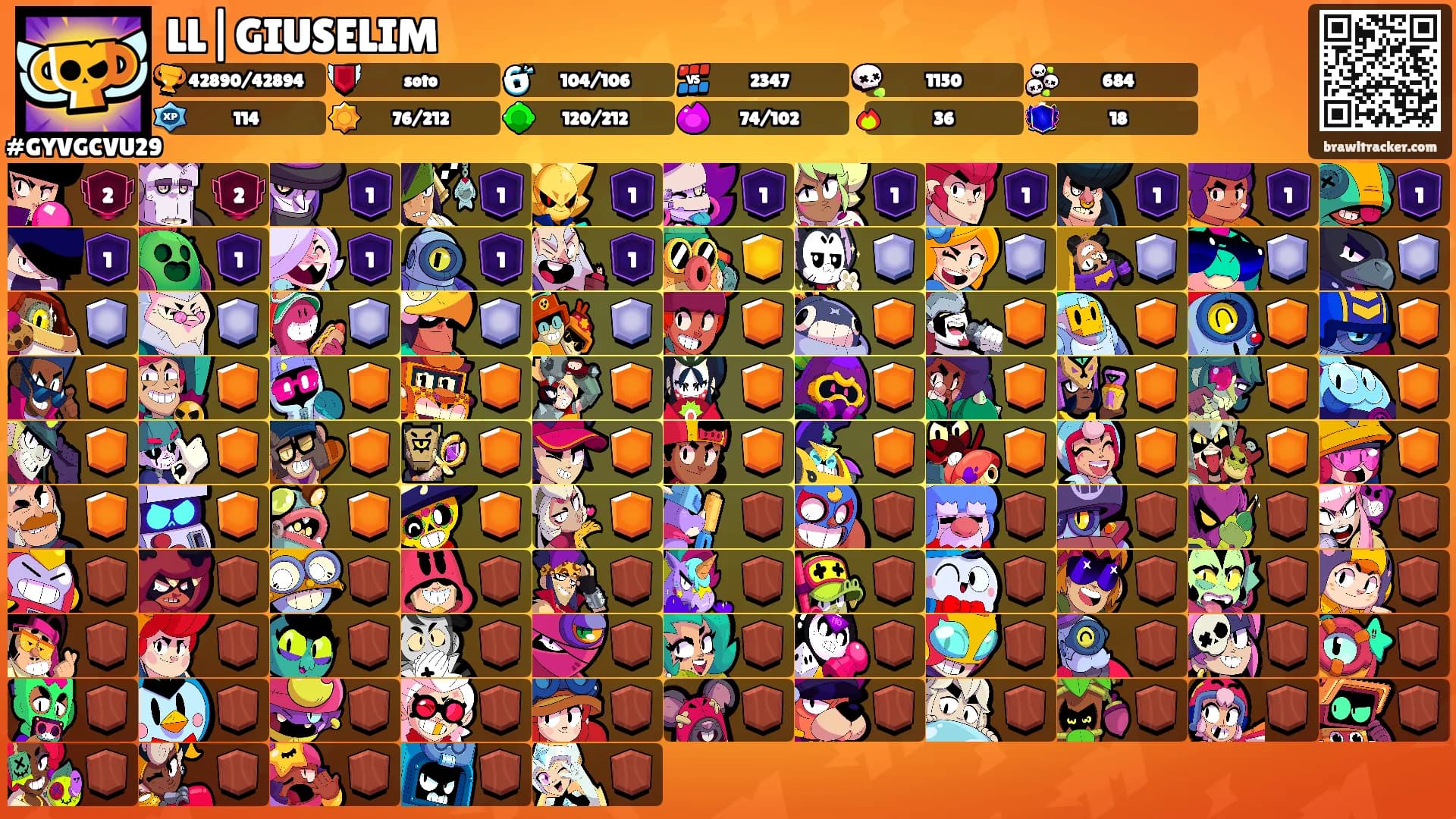 LL|GIUSELIM's Ranks