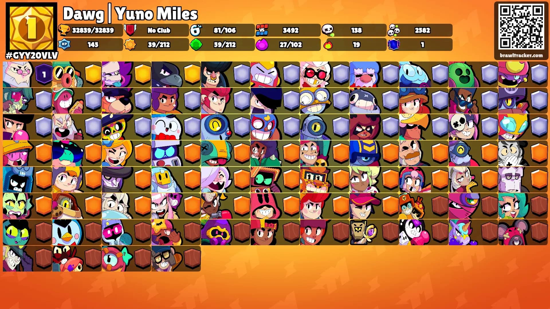 Dawg|Yuno Miles's Ranks