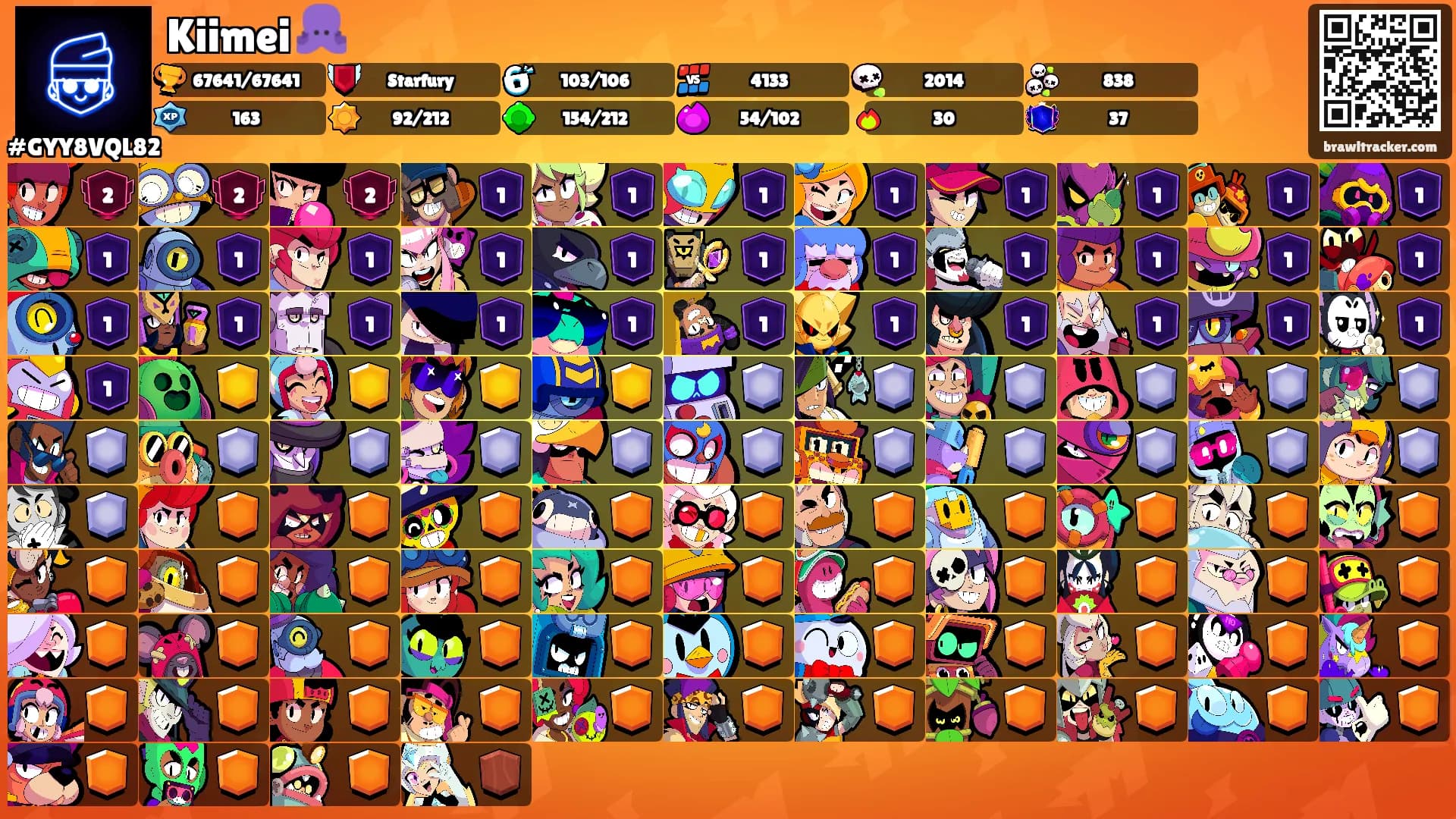 Kiimei 🐙's Ranks