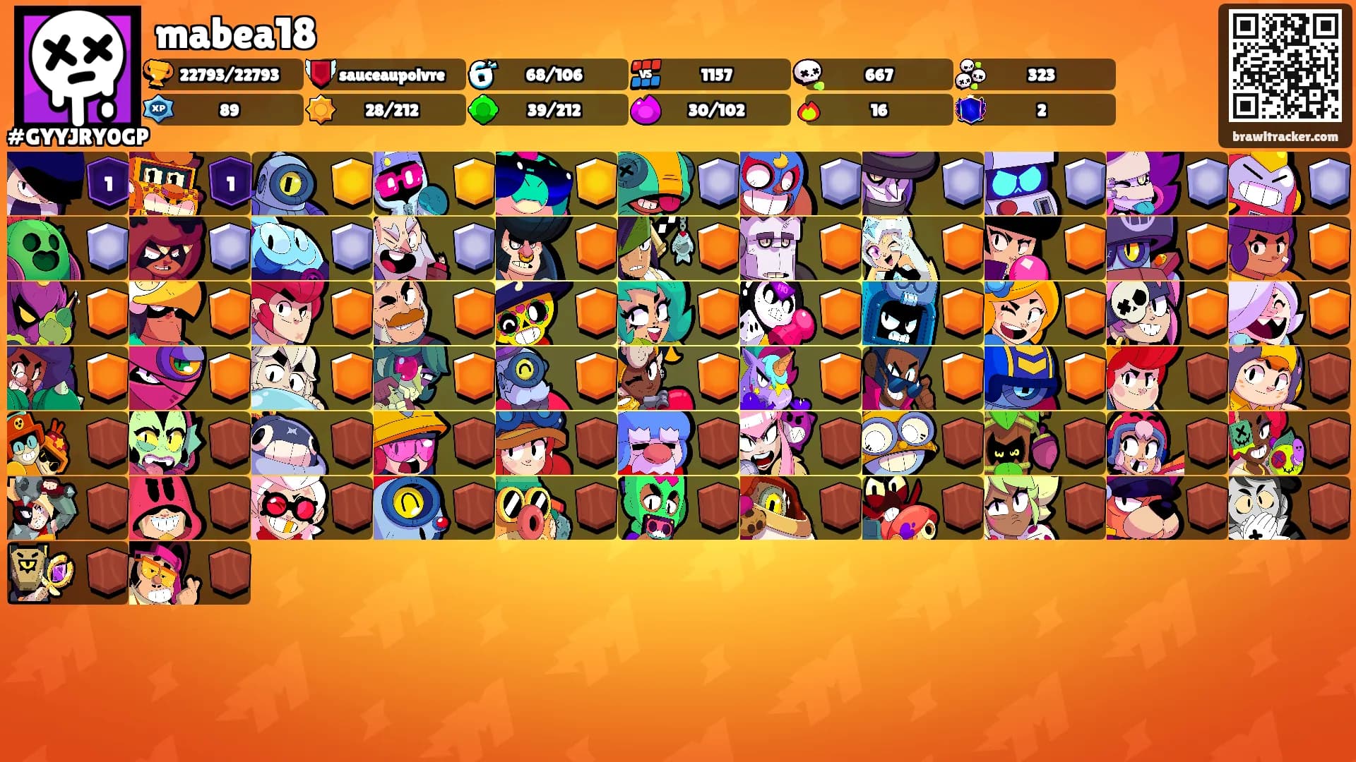 mabea18's Ranks