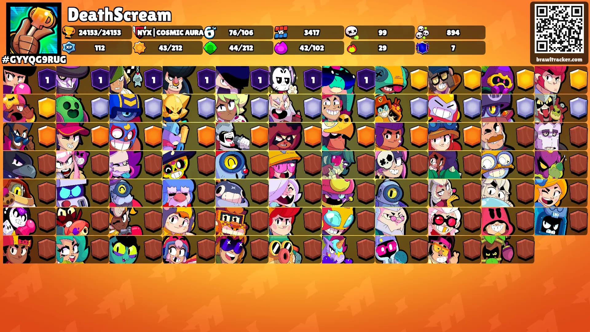 DeathScream's Ranks