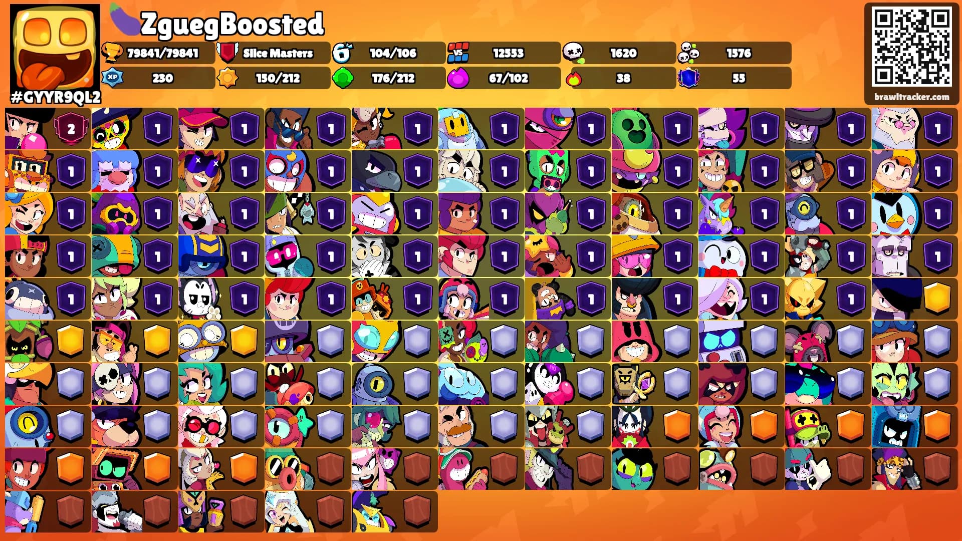 🍆ZguegBoosted's Ranks