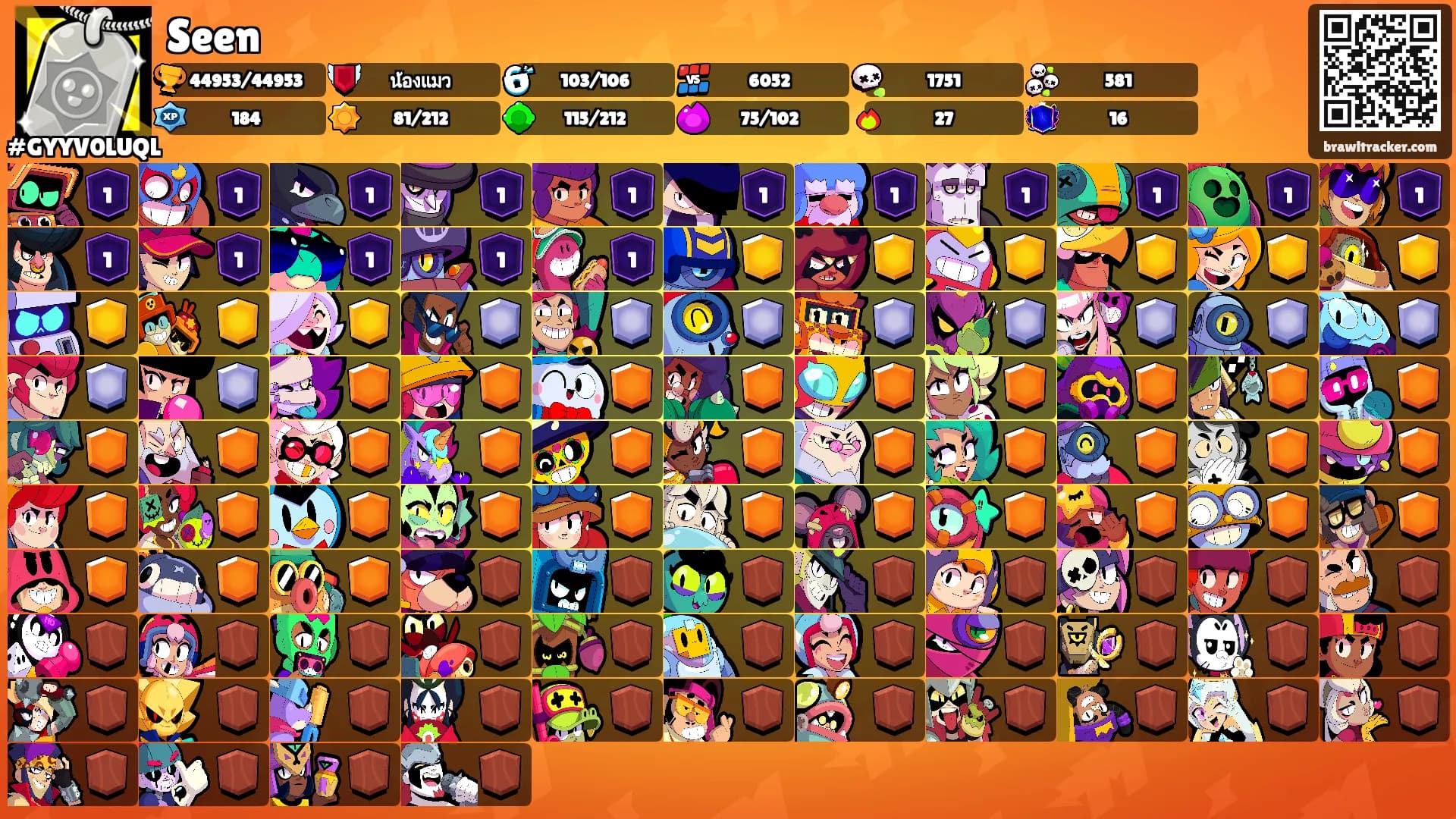 Seen's Ranks