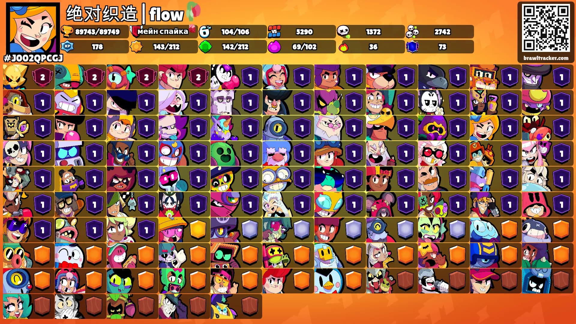 绝对织造|flow🥀's Ranks