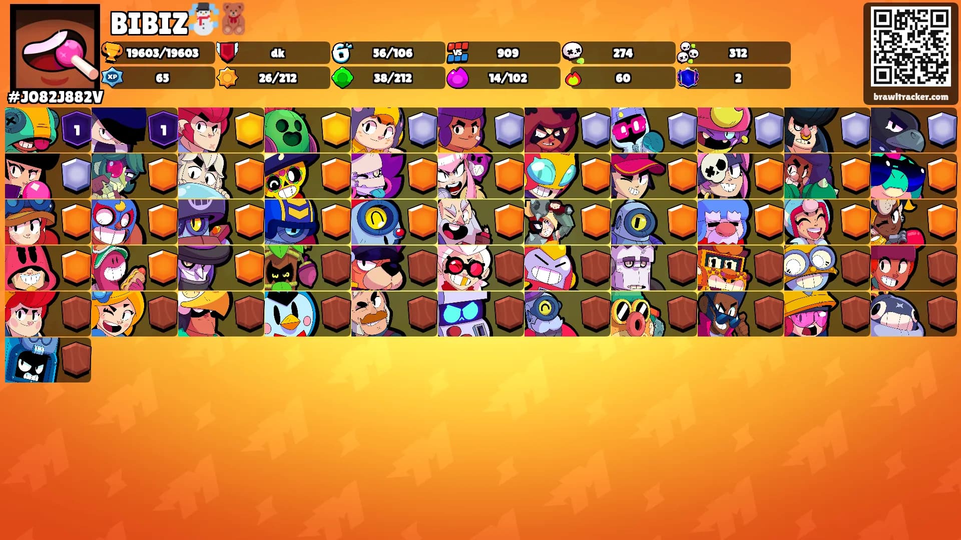 BIBIZ☃️🧸's Ranks