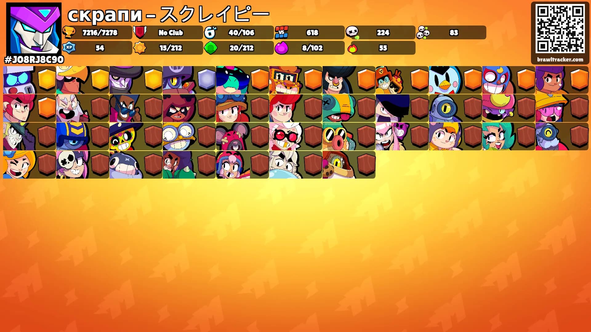скрапи - スクレイピー's Ranks