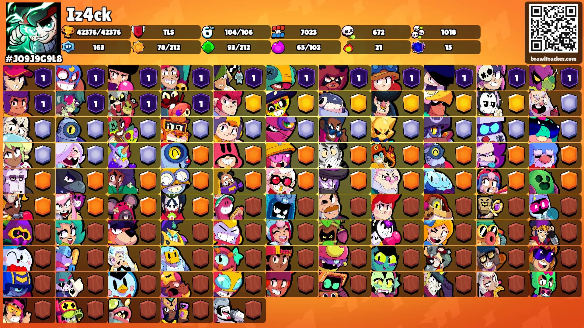 Iz4ck's Ranks