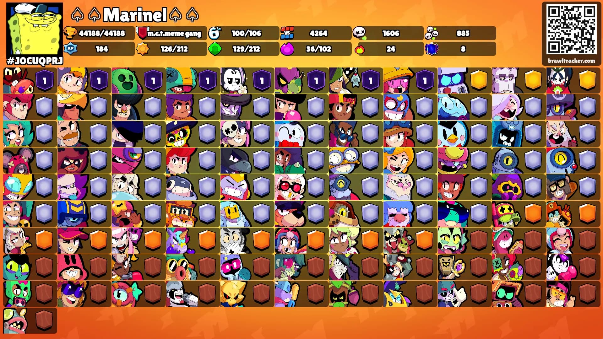 ♤♤Marinel♤♤'s Ranks